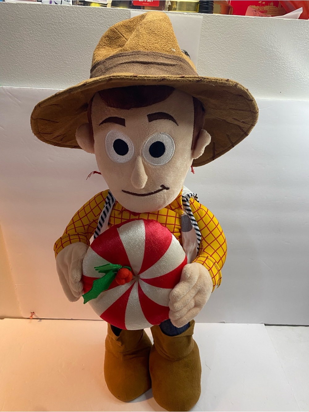 Toy story woody Christmas door greeter